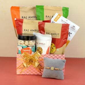 Munch and More Rakhi Hamper Munch and More Rakhi Hamper