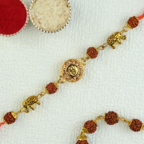 Charming Ganesh Themed Rakhi 