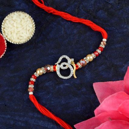 Dazzling Om Rakhi S27