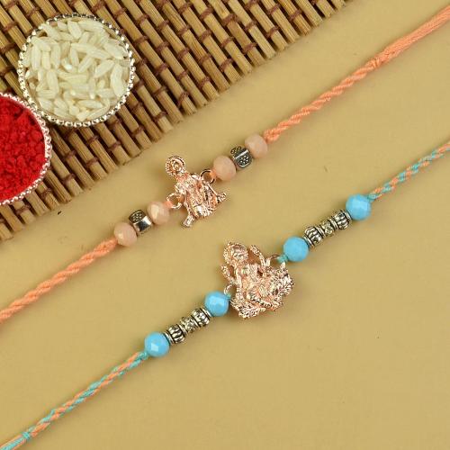 Divine Confluence Rakhi Set