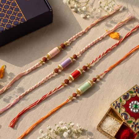 Geometric Dori Rakhi Set