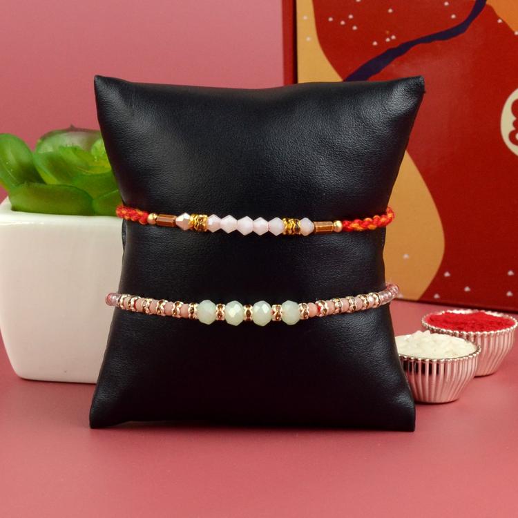 Geometric Dori Rakhi Set 