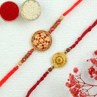 Shining Shield Rakhi Set