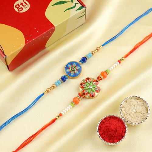 Shining Shield Rakhi Set