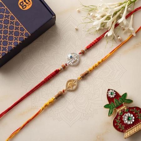 Krishna All the way Rakhi Set