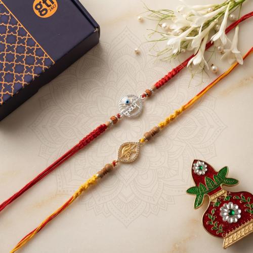 Krishna All the way Rakhi Set