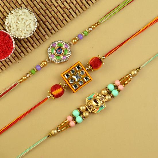 Colours n Shapes Rakhi Set