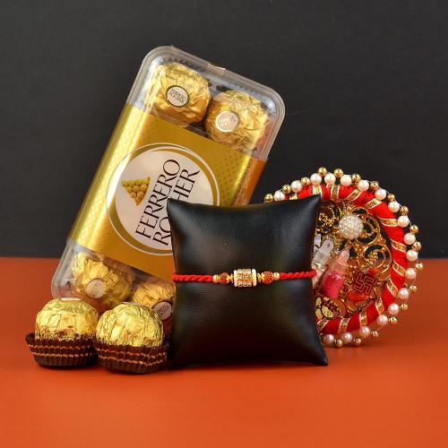 Ferrero with Rakhi