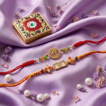 Ik Onkar Rakhi Set