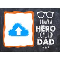 Hero Dad Frame Design 0177