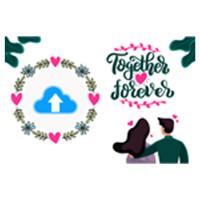 Together Forever Wooden Frame Design 0206