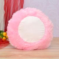 Round Pink Pillow
