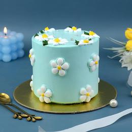 Designer Chocolate Floral Cake 1kg