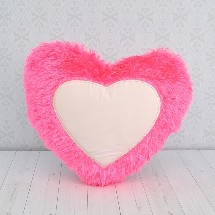 Pink Heart Pillow