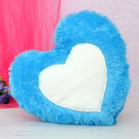 Blue Heart Pillow
