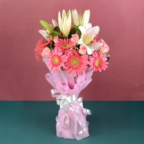 Pink Floral Bouquet Pink Floral Bouquet