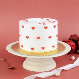 All Hearts Vanilla Cake 1/2kg All Hearts Vanilla Cake 1/2kg