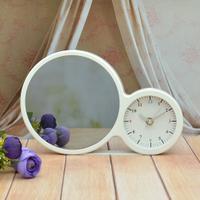 LED Round Mirror Clock