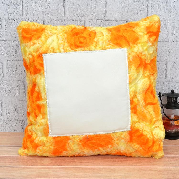 Yellow Rose Texture Square Pillow