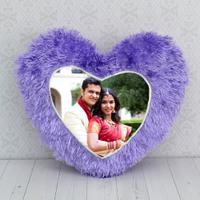Personalized Purple Heart Pillow