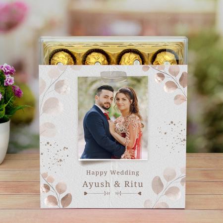 Personalized Ferrero Rocher for Wedding