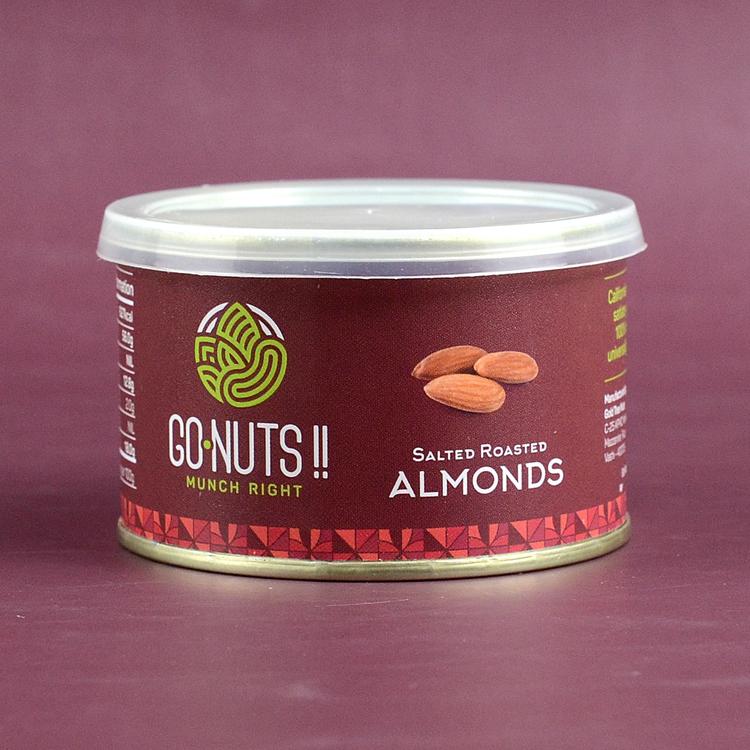 Go Nuts' Salted and Roasted Almonds