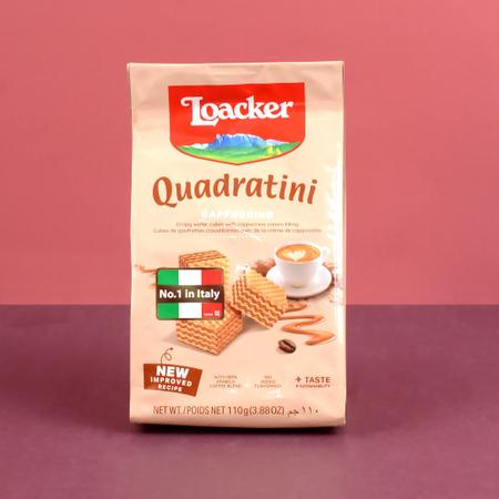Loacker Quadratini Crispy Wafer Cubes