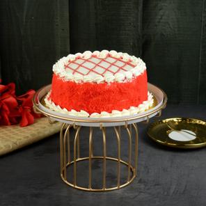 Designer Red Velvet Cake 1/2kg Designer Red Velvet Cake 1/2kg
