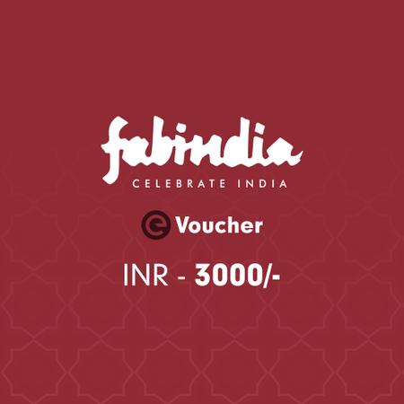 Fabindia E-Voucher Rs. 3000