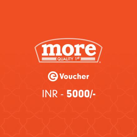 More E-Voucher Rs. 5000