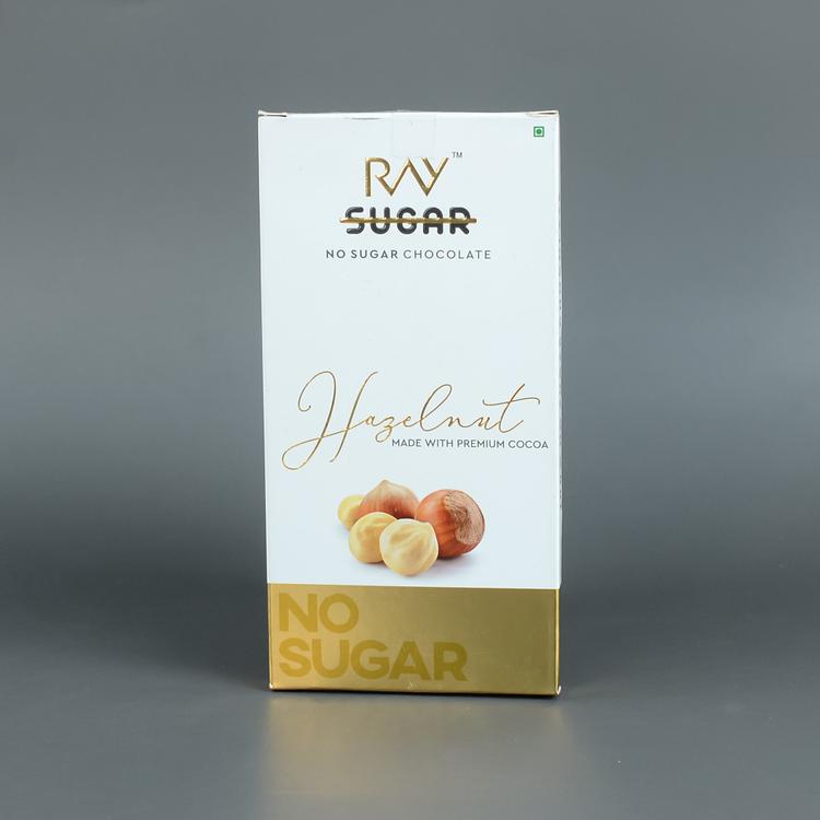 Ray No Sugar Chocolate Hazelnut 90g