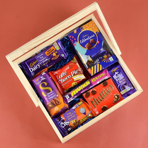 Assorted Choco Basket