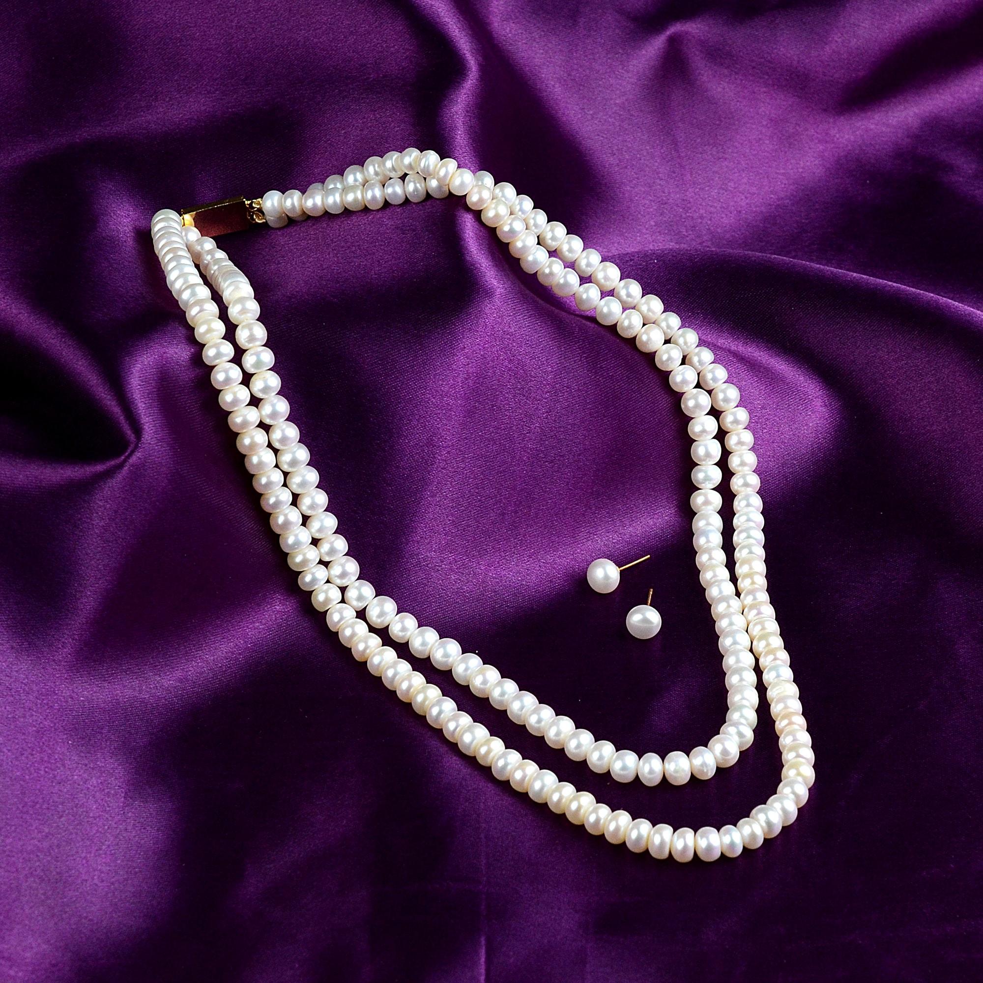 Pearls Necklace Set