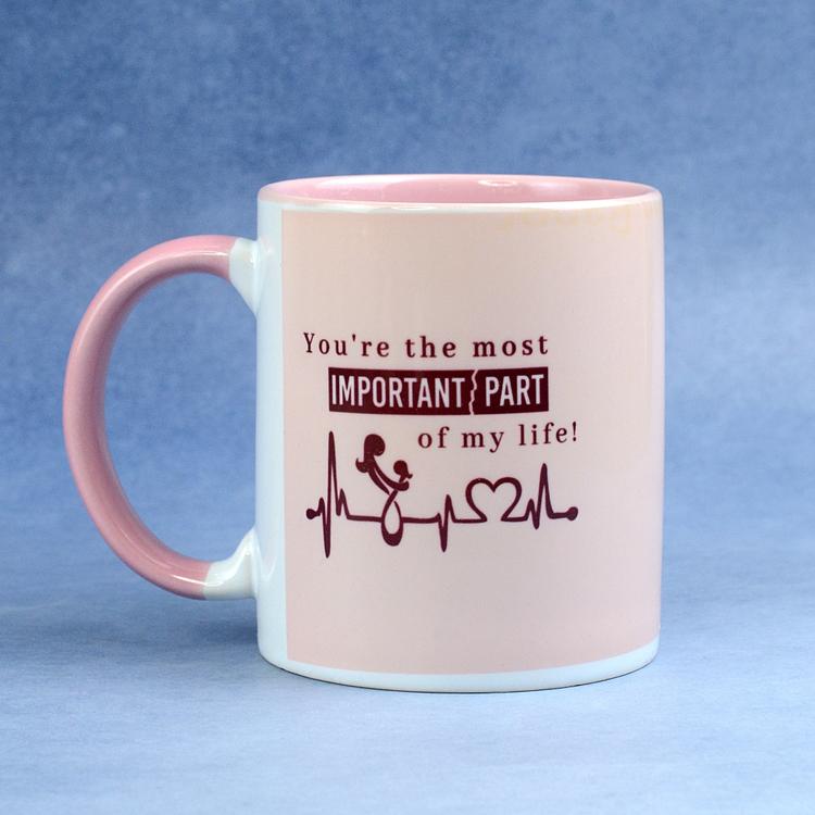 Pink Designer Mom Mug