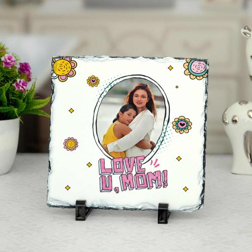 Love U Mom Photorock