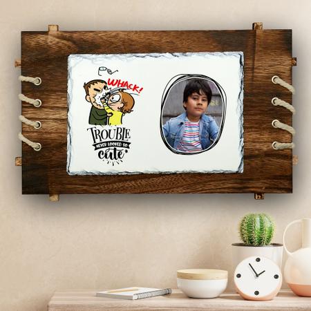 Wooden Rock Frame For Kids