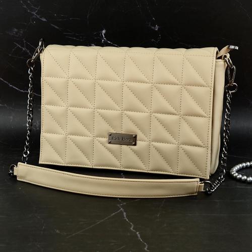 Quilted Structured Sling Bag