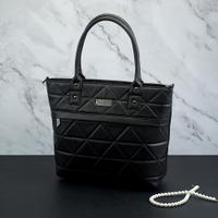 Black Quilted Shoulder Bag