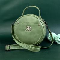 Round Green Circular Bag