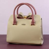 Designer Beige Handbag