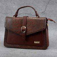 Textured Brown Bag