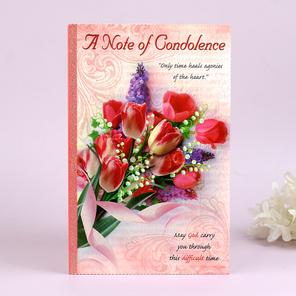 Condolence Greeting Card Condolence Greeting Card