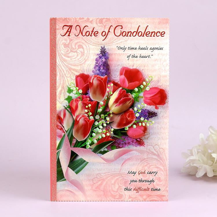 Condolence Greeting Card