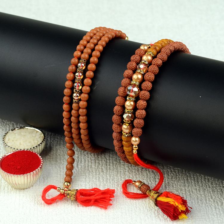 Raksha Sutra Rakhi Set