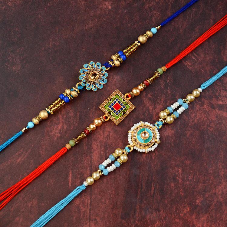 Unique Designs Rakhi Set