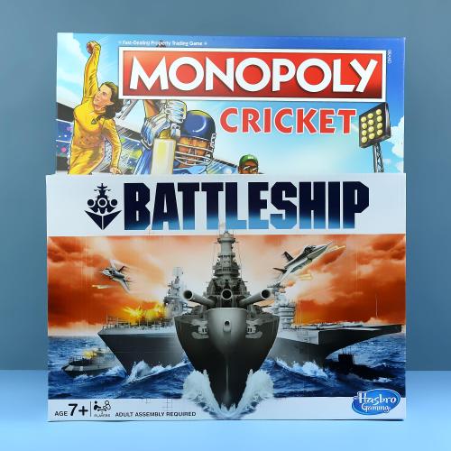 Battleship and Monopoly Cricket