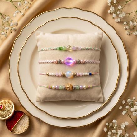 Beads n Colours Rakhi Set
