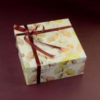 Colorful Leaf Square Box