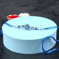 Pleasant Single Bead Evil Eye Rakhi