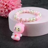 Cute Pink Kitty Bracelet Kids Lumbi